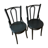Bistrot black chairs