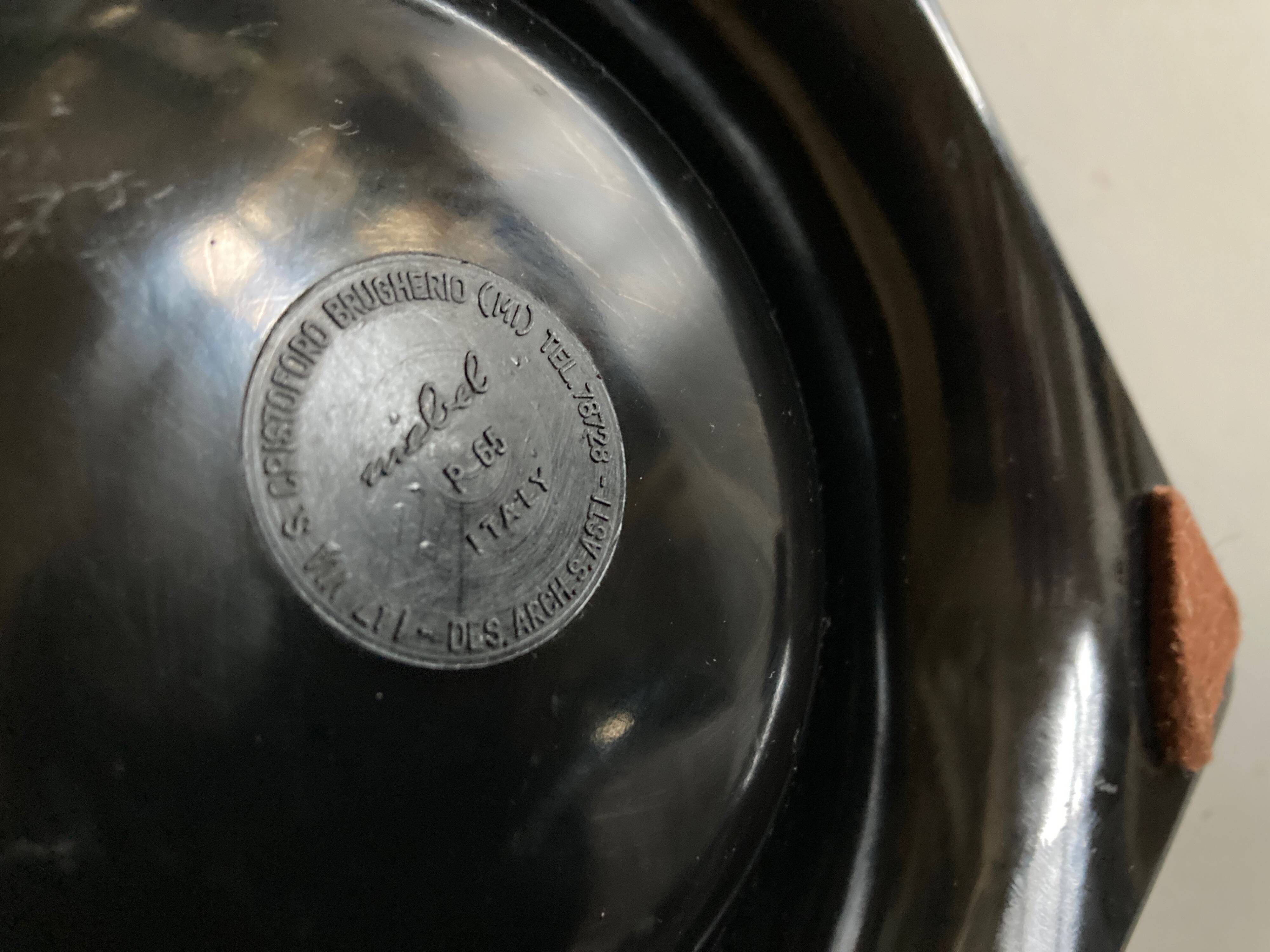 Bakelite pocket tray Italian design space age 1970