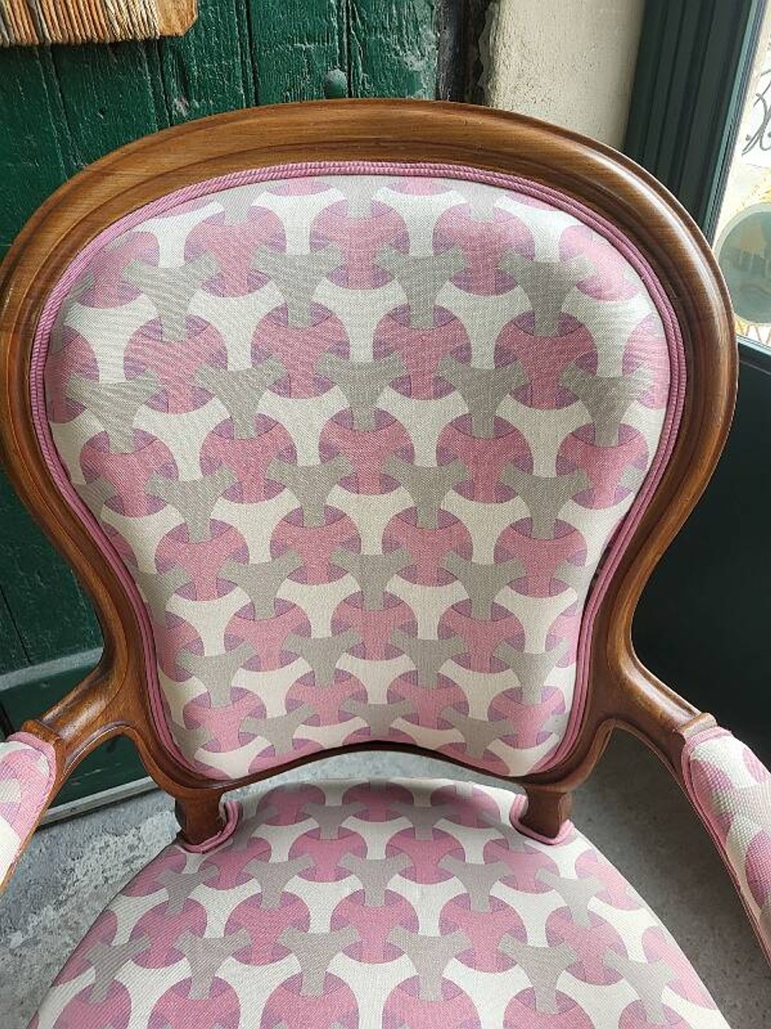 Paire de fauteuils louis philippe en noyer