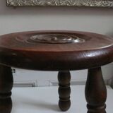 Two milking stools in the charles dudouyt style