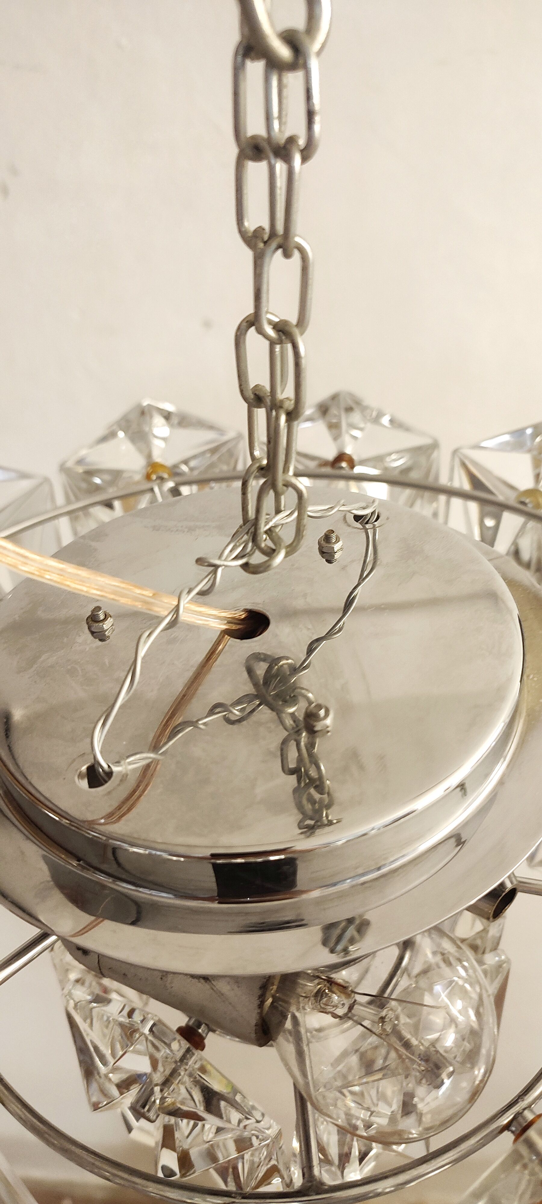 Ceiling lamp "Kinkeldey". Germany 1970s.