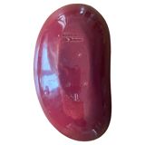 Merlot Red Stoneware Organic Shaped Bowl by Andersson & Johansson, Höganäs