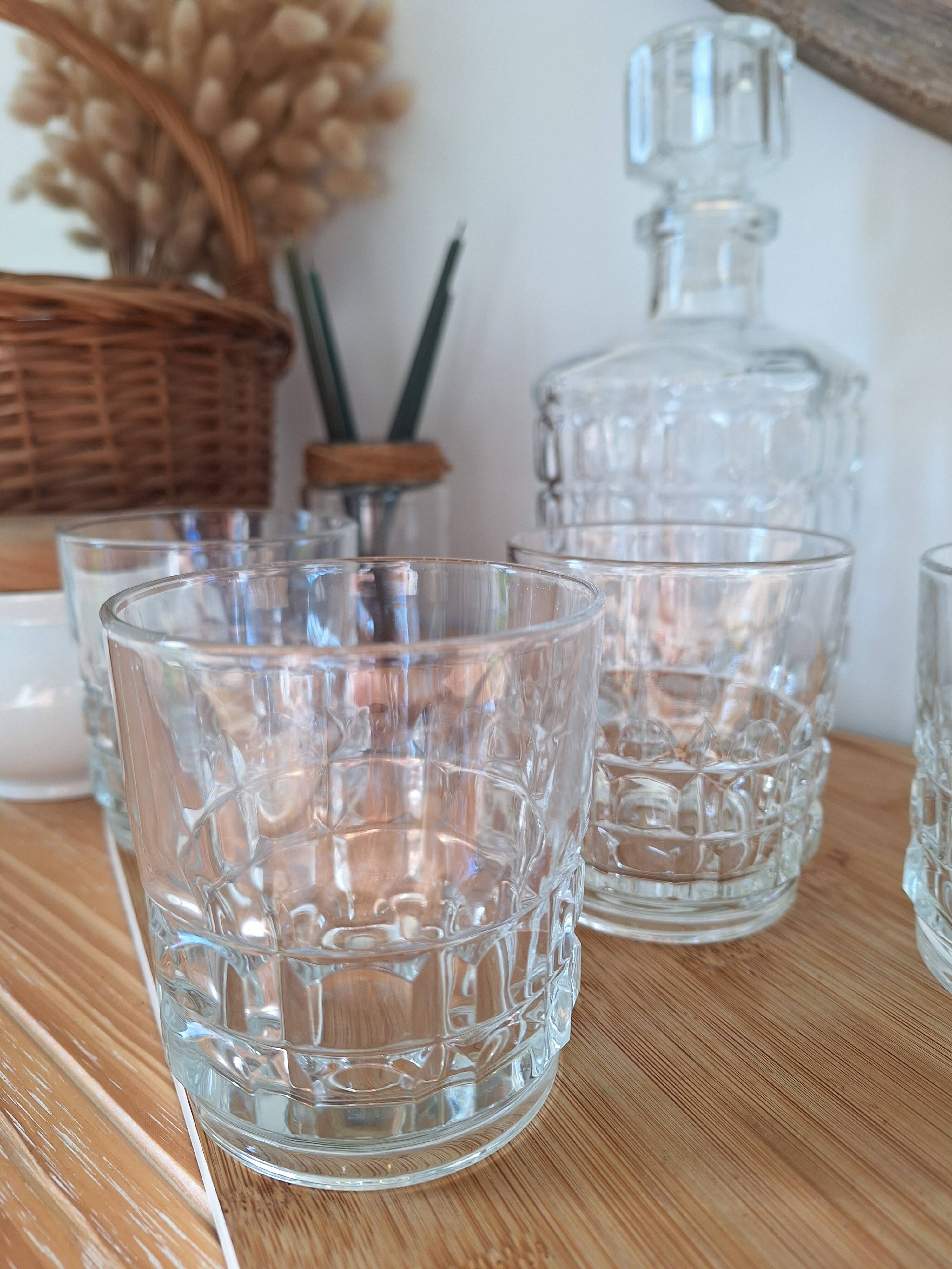 Carafe et verres à whisky