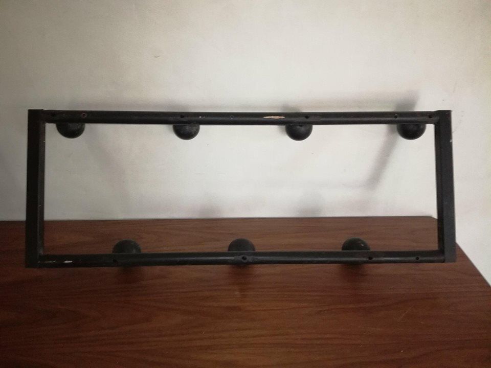Industrial style coats rack