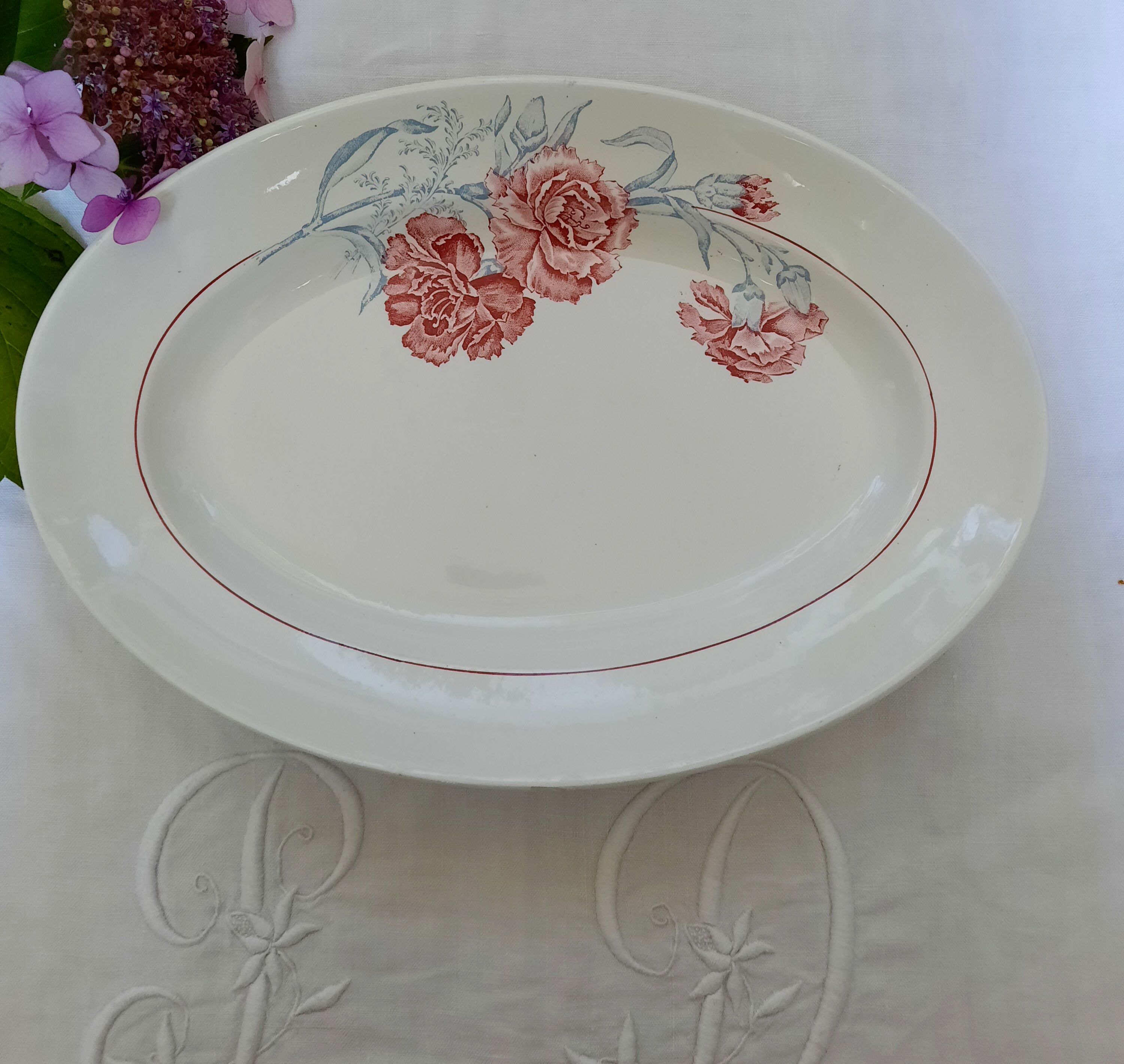 Saint Amand oval dish
