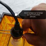 Lamp 2 in 1, 70s design