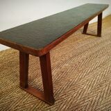 Vintage wooden bench