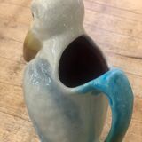 Ceramic pelican pitcher / carafe