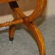 Paire de buffets vintage néoclassique en bois de ronce de chêne