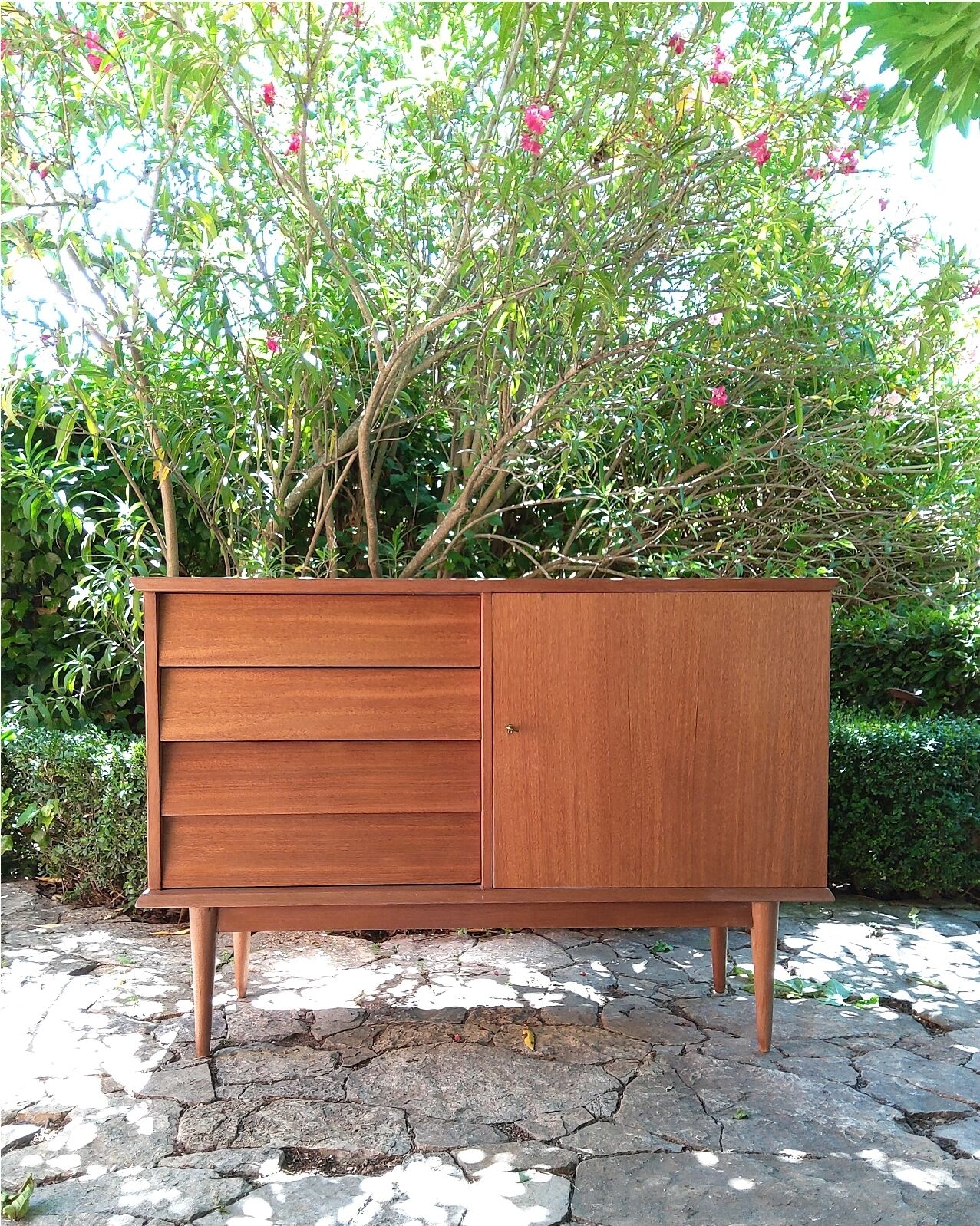 Enfilade en teck vintage