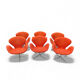 "Swan" chair by Arne Jacobsen for Fritz Hansen