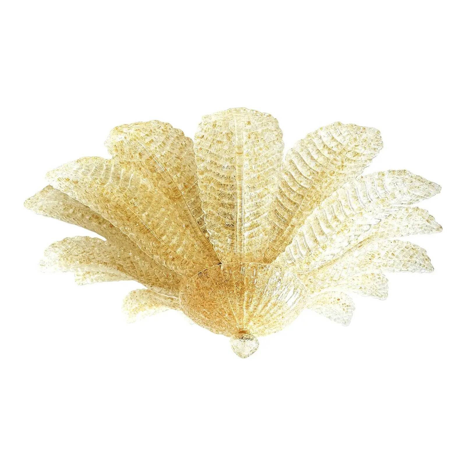 Murano Glass Flush Mount by Simoeng for Simoeng
