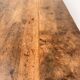 19th century walnut drapery table 2m1