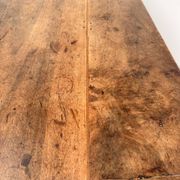 Table, drapière en noyer, XIXème s.