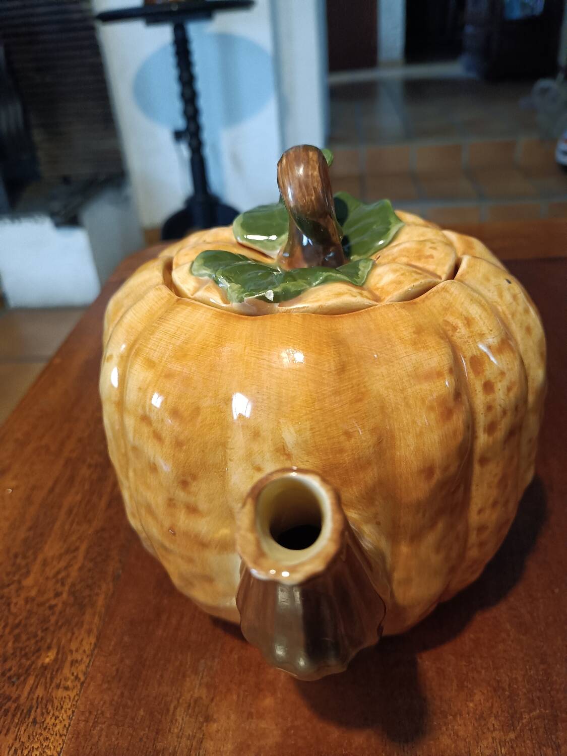 Pumpkin Slush Teapot