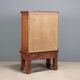 Vitrine ancienne style chinoiserie en citronnier, Royaume-Uni '800