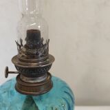 Glass kerosene lamp