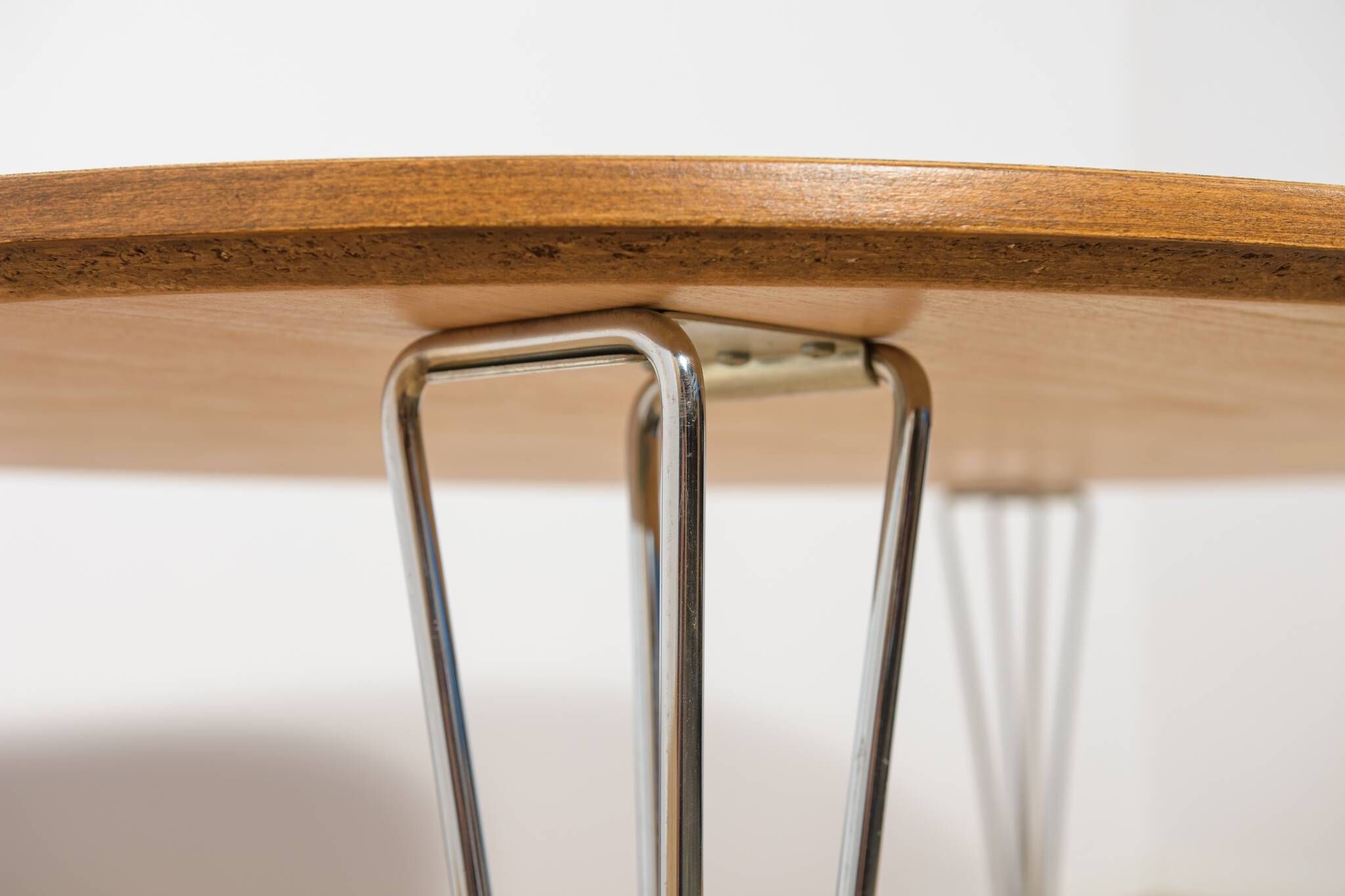 Mid-Century Superellipse Dining Table by Piet Hein & Bruno Mathsson for Fritz Hansen, Denmark, 1980s
