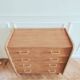 Commode au design scandinave vintage rénovée, années 60