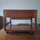 Vildbjerg teak multifunction serving bar cart, Denmark 1960s