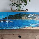 Llafranc landscape canvas