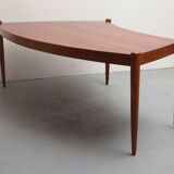 1960s coffeetable in walnut restored