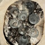 Very large pocket or dish in petrified wood