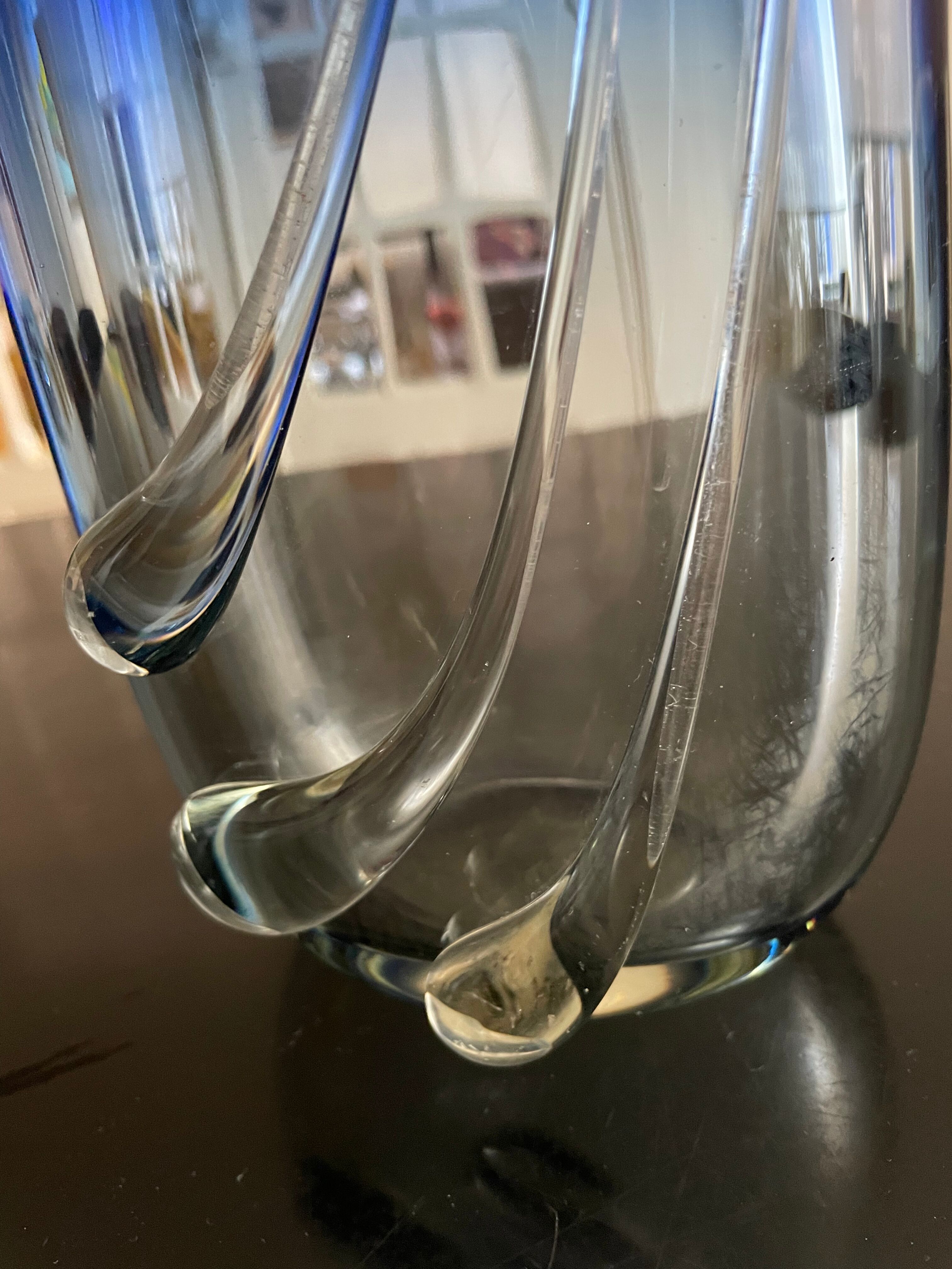 Italian glass vase