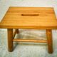 Wooden footrests