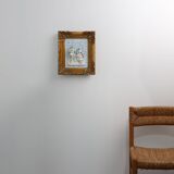 Porcelain Wall Art in Baroque style by Alt Meissen, Germany 1950s