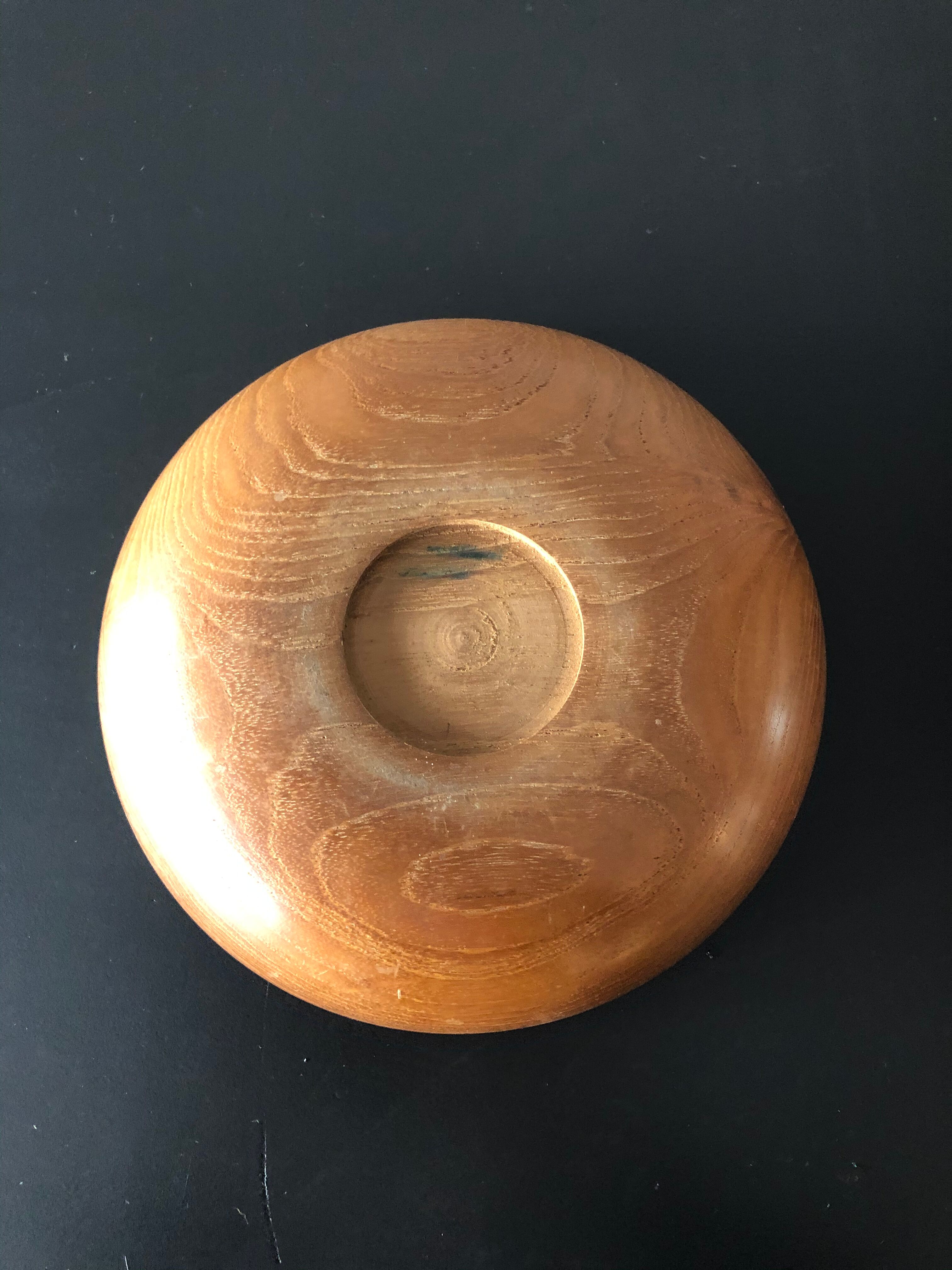 Teak dish