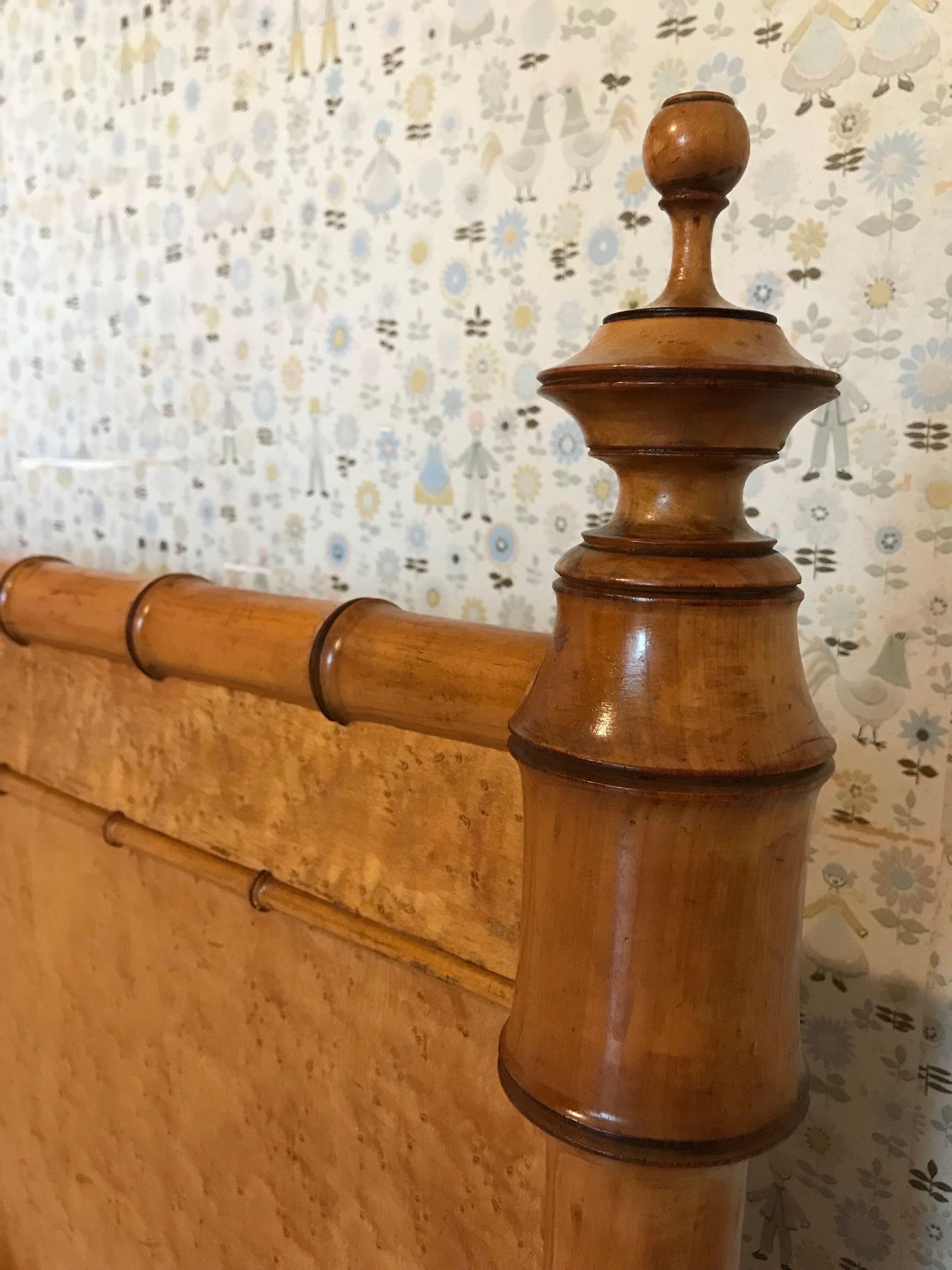 Bed bamboo collection circa 1870 Napoleon III