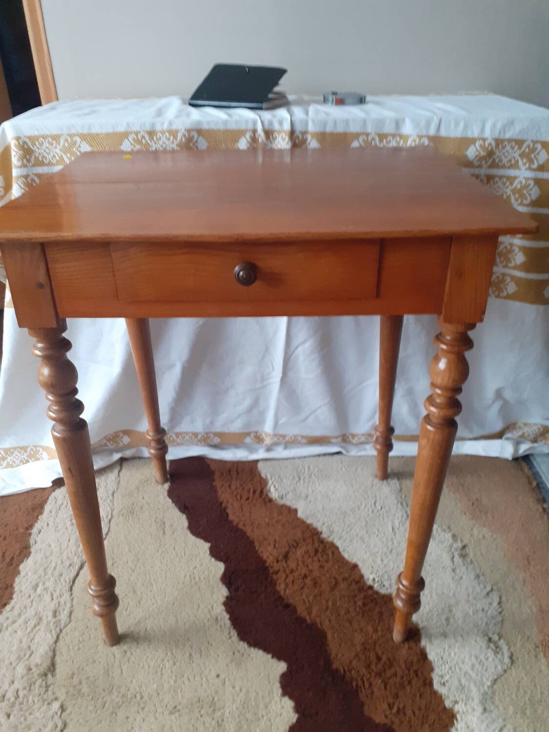 Side table, desk with 1 drawer