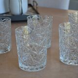 5 Rocco Bormioli whiskey glasses