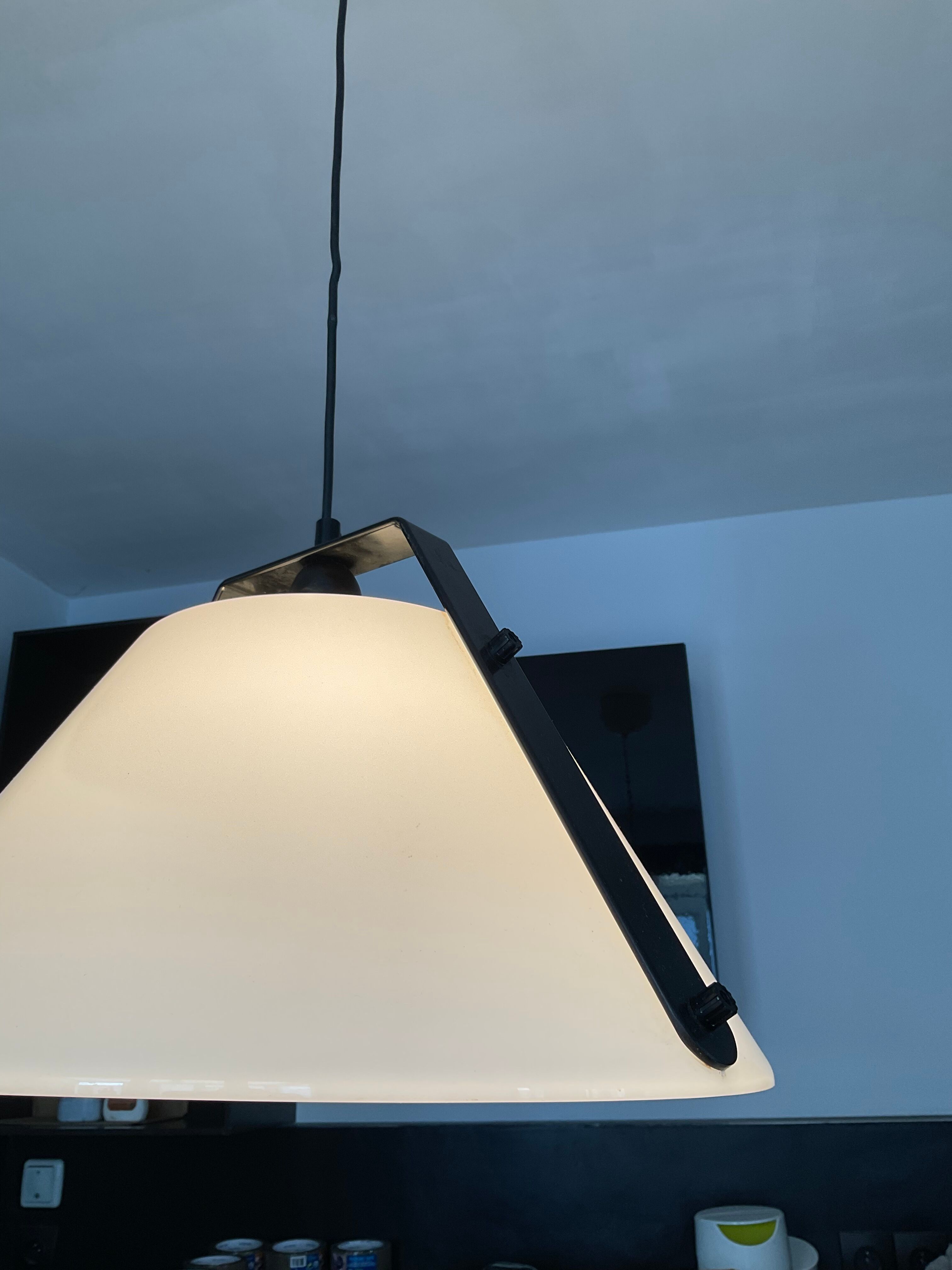 Vintage pendant lamp by metalarte 70s-80s