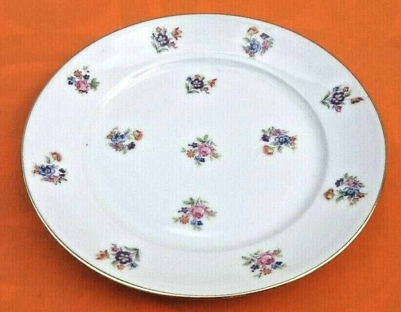 Suite of 6 dessert plates P.N France