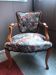 Louis XV style Cabriolet armchair