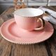 Wedgwood powder pink tea cup