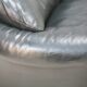 Sofa by Vico Magistretti, Cassina, Maralunga model. Italy, circa 1975. Navy blue leather