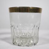 Whiskey Tumbler "Ritz" Glass with 24-Karat Gold Rim from Mäander, 1960s