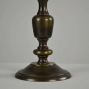 Table Lamp, Patinated Brass, Boréns, 1950s/60s, Sweden