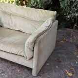 Vintage velvet sofa 70s roset