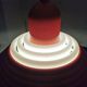 Vintage metal pendant light Hala, '80s