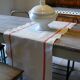 Table runner, former rag XXL in Métis