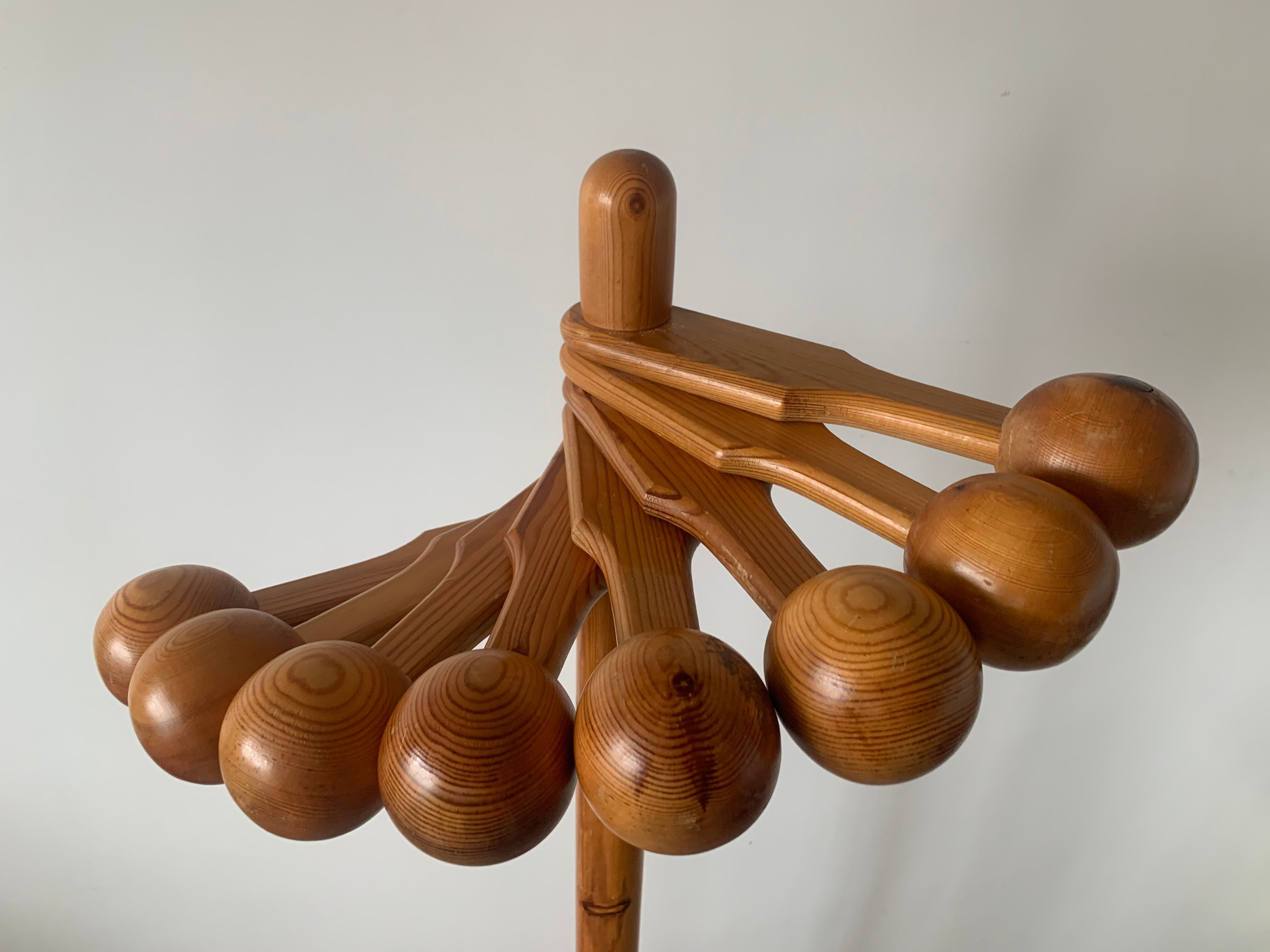 Vintage parrot coat rack 80s