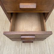 Office furniture, wooden sliding-door filing cabinet