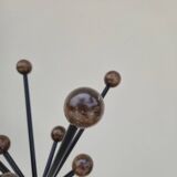 Vintage parrot coat rack with balls, 1950s design