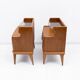 Pair of Mid-Century Modern Italian Ashwood Nightstands, 1950s