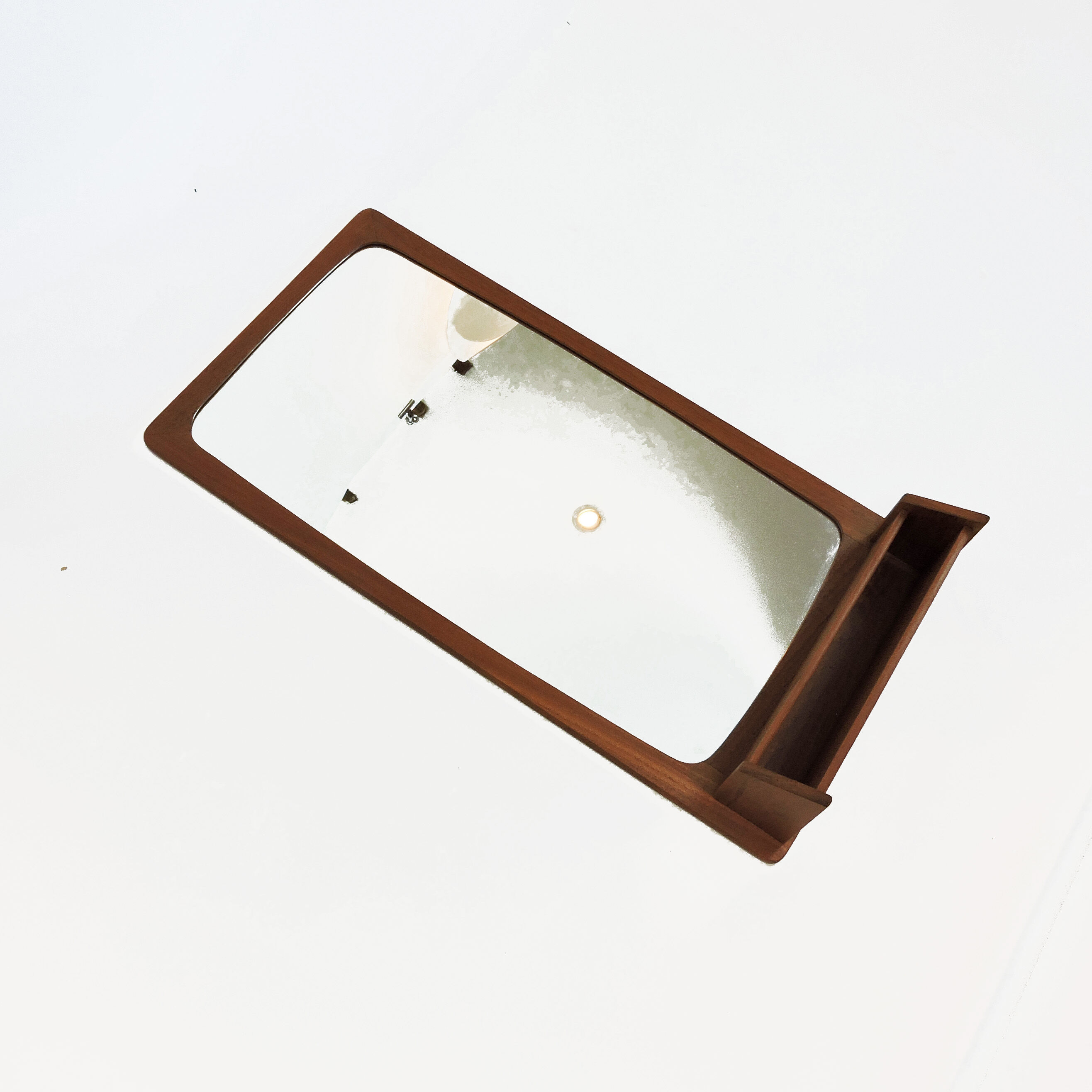 Mid-century danish teak mirror, 1960