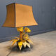 Maison Jansen floral table lamp, 1970s